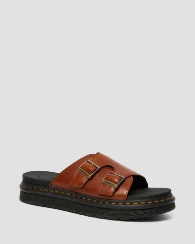 Chanclas Dr Martens Dax Luxor Cuero Para Hombre DR0601F